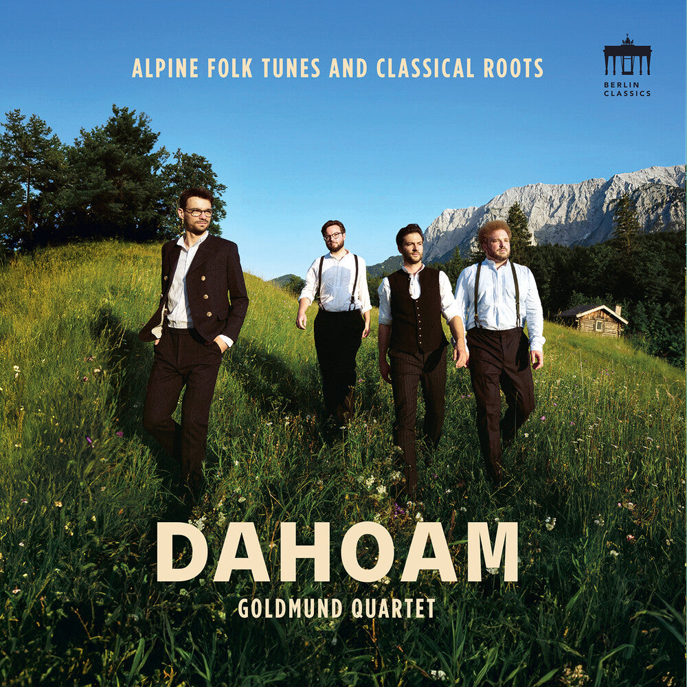 the album cover for Goldmund Quartet - Dahoam