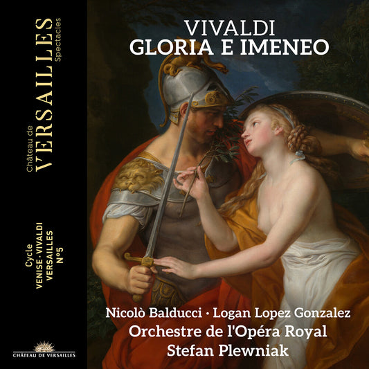 the album cover for Nicolo Balducci - Vivaldi: Gloria E Imeneo