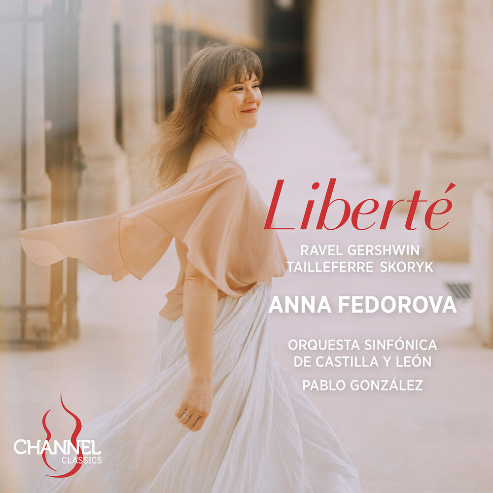 the album cover for Anna Fedorova - Liberte