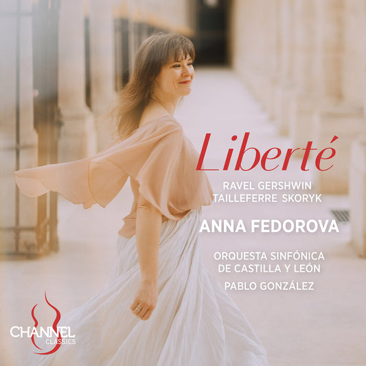 the album cover for Anna Fedorova - Liberte