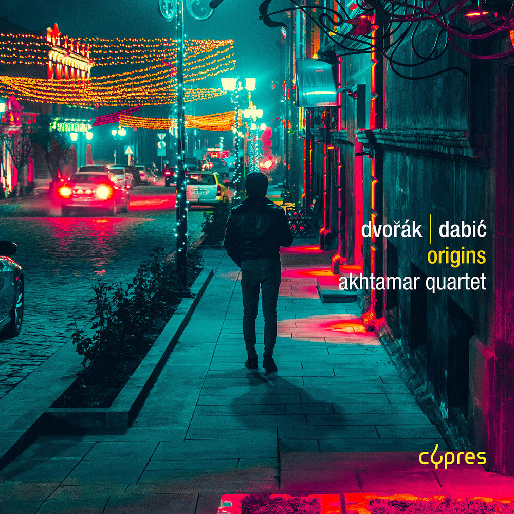 the album cover for Akhtamar Quartet - Origins: Dvorak & Dabic