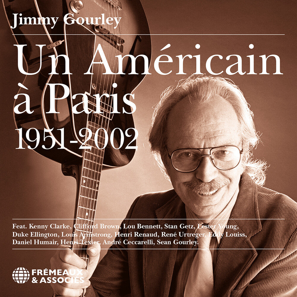 the album cover for Jimmy Gourley - Un Americain A Paris 1951-2002