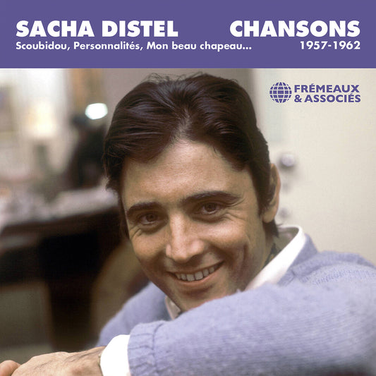 the album cover for Sacha Distel - Chansons 1957-1962 - Scoubidou Personnalites
