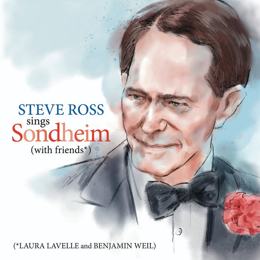 the album cover for Steve Ross - Steve Ross Sings Sondheim