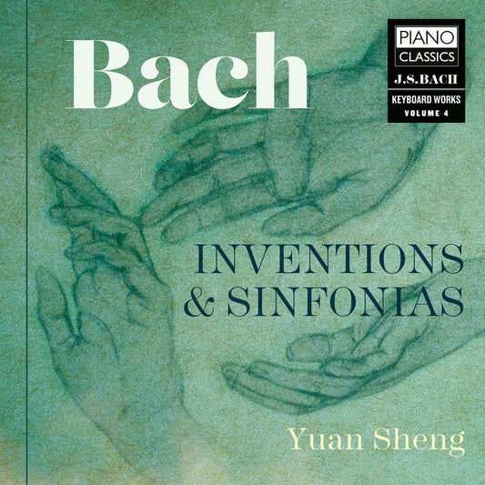 the album cover for Yuan Sheng - Bach: Inventions & Sinfonias