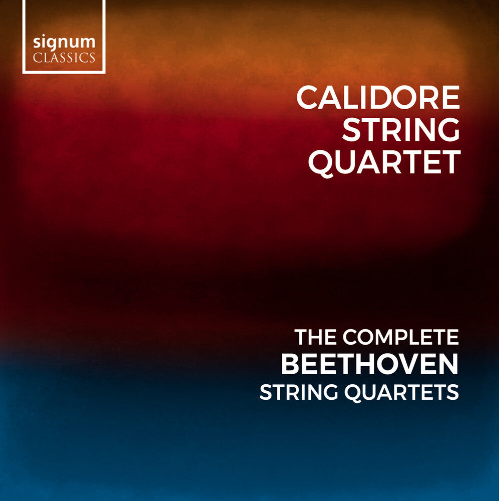 the album cover for Calidore Quartet - Complete Beethoven Str Quartets