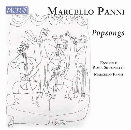 the album cover for Ensemble Roma Sinfonietta - Panni: Popsongs