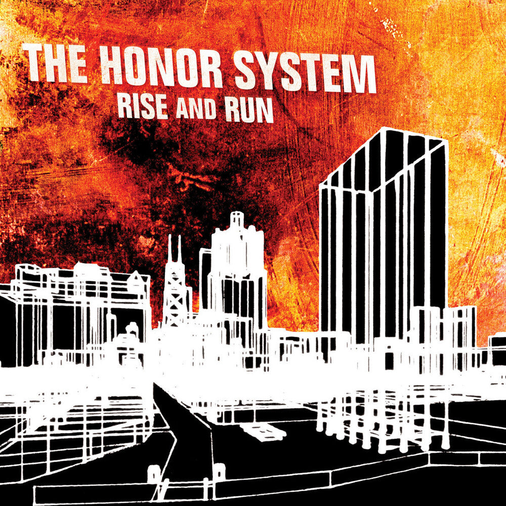 the album cover for Honor System - Rise And Run