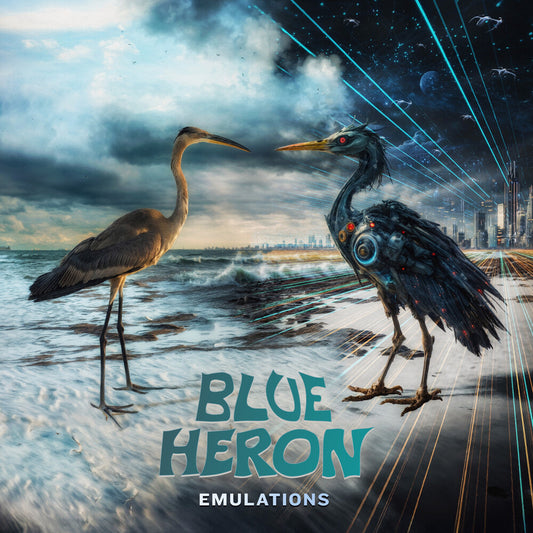 the album cover for Blue Heron - Emulations