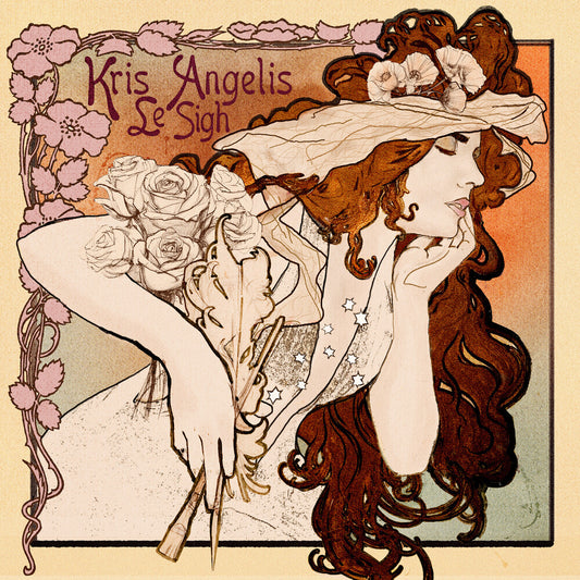 the album cover for Kris Angelis - Sigh