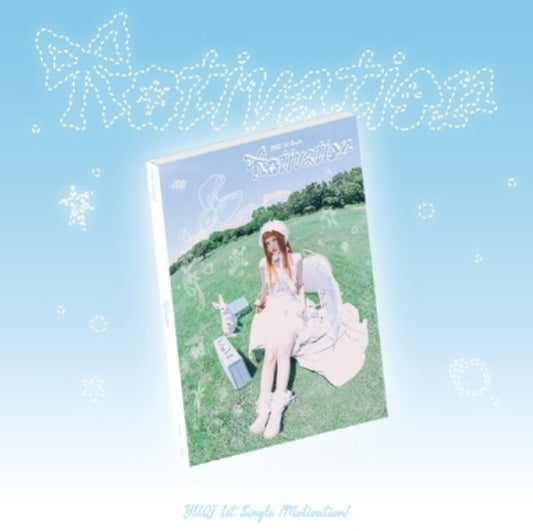 the album cover for Yuqi - Motivation (Asia)