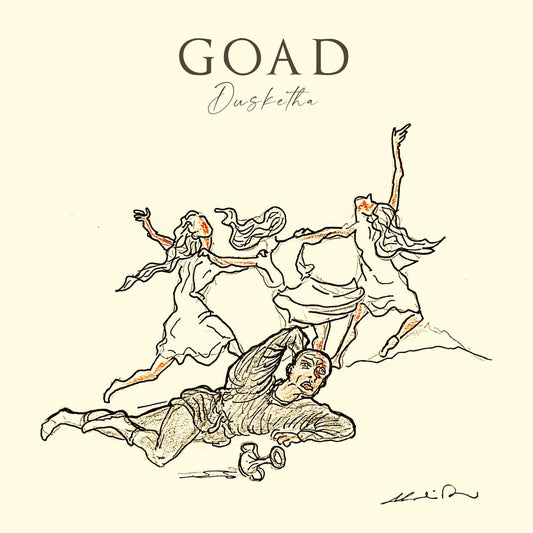 the album cover for Goad - Dusketha