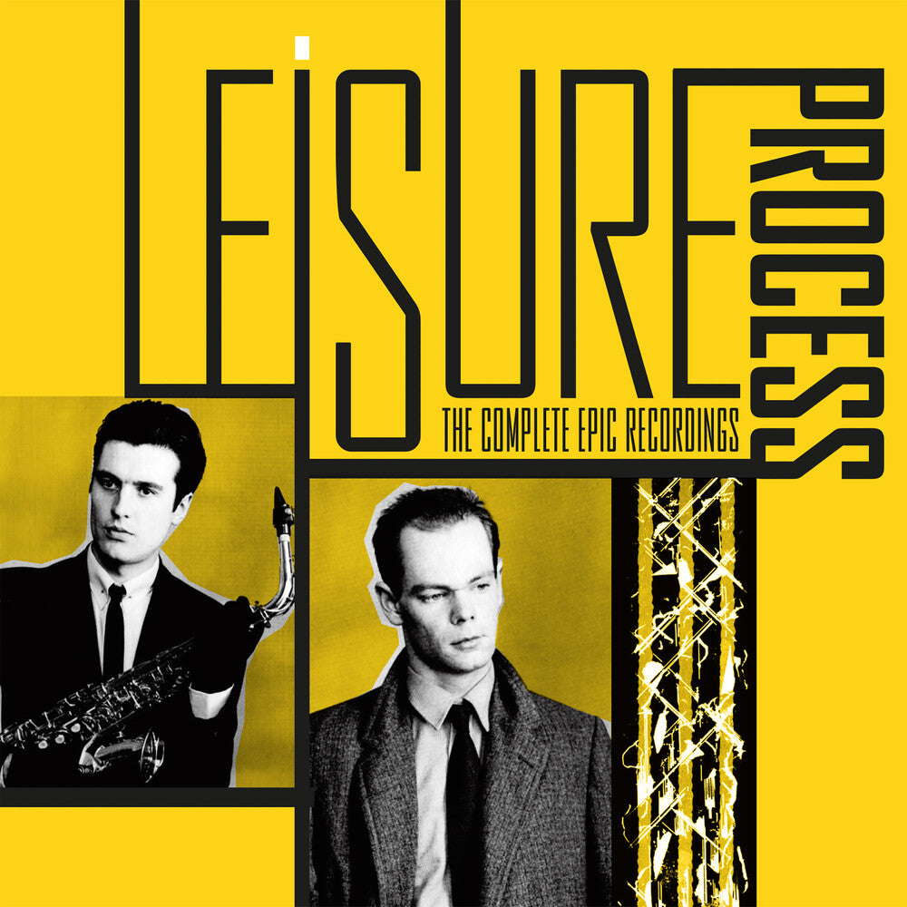 the album cover for Leisure Process - Complete Epic Recordings (Uk)