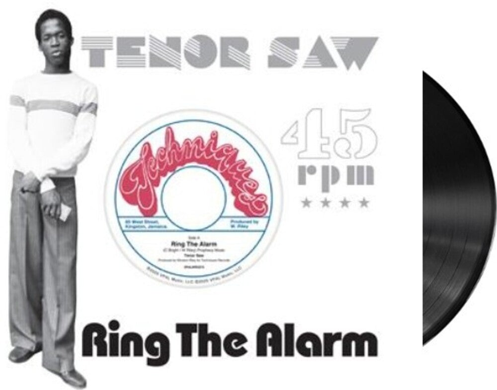 the album cover for Tenor Saw - Ring The Alarm