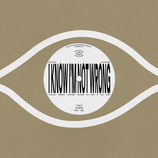 the album cover for Sam Wilkes - 104.3
