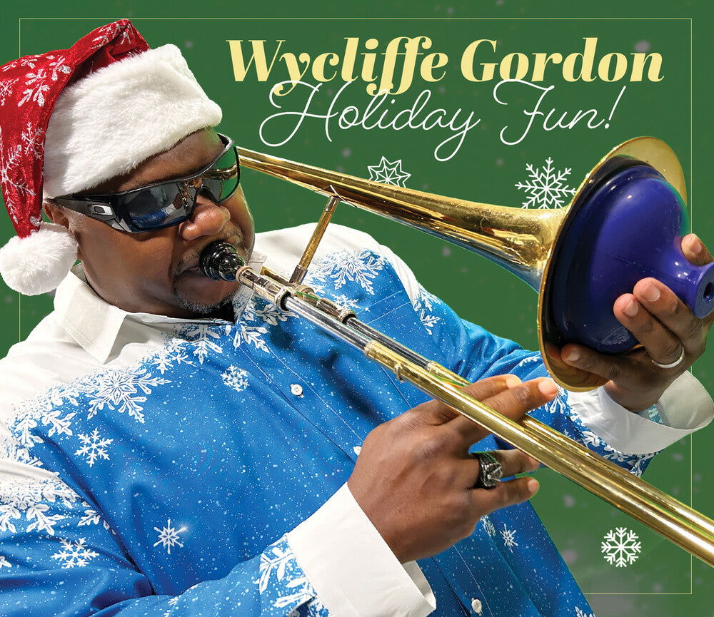 the album cover for Wycliffe Gordon - Holiday Fun