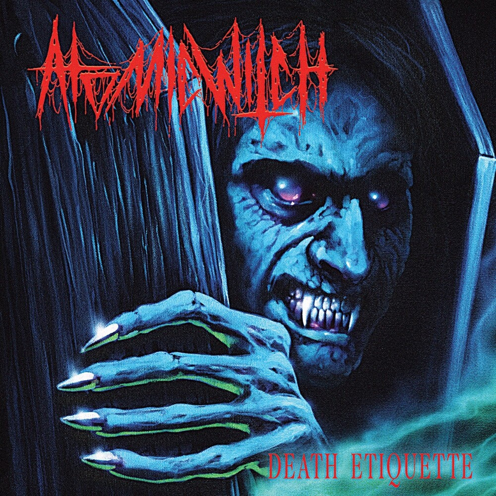 the album cover for Atomic Witch - Death Etiquette [Colored Vinyl] (Red)