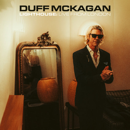 the album cover for Duff Mckagan - Lighthouse: Live from London