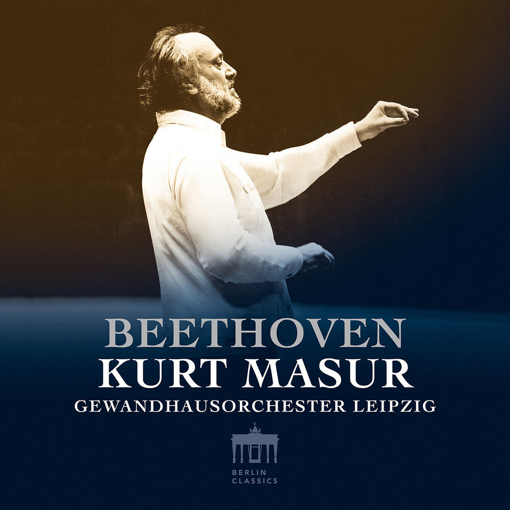 the album cover for Kurt Masur - Beethoven: Kurt Masur & Gewandhausorchester