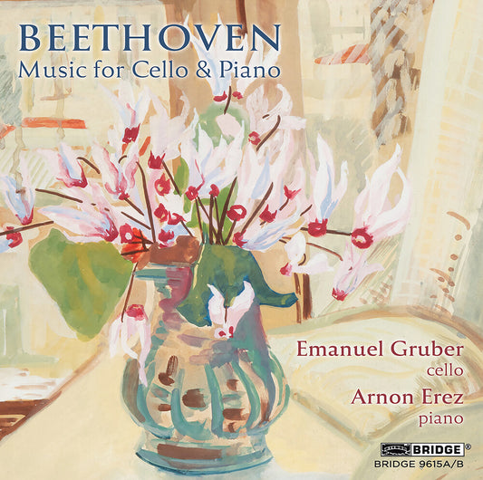 the album cover for Emanuel Gruber - Beethoven: Music For Cello & Piano