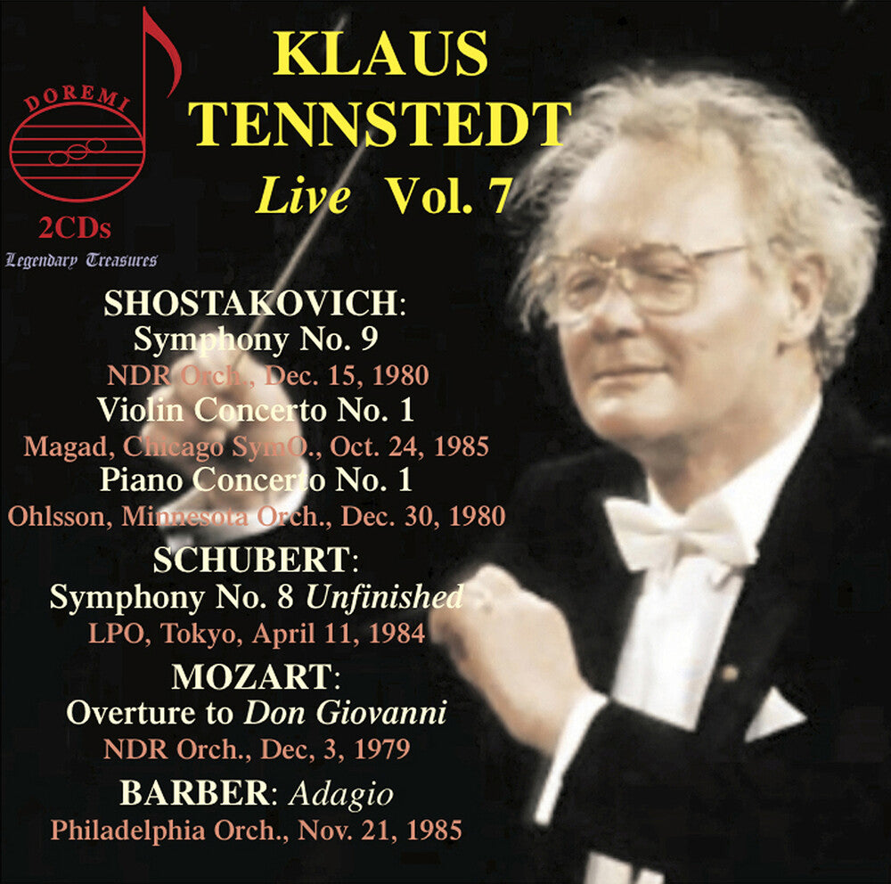 the album cover for GARRICK OHLSSON - Klaus Tennstedt Live Vol. 7