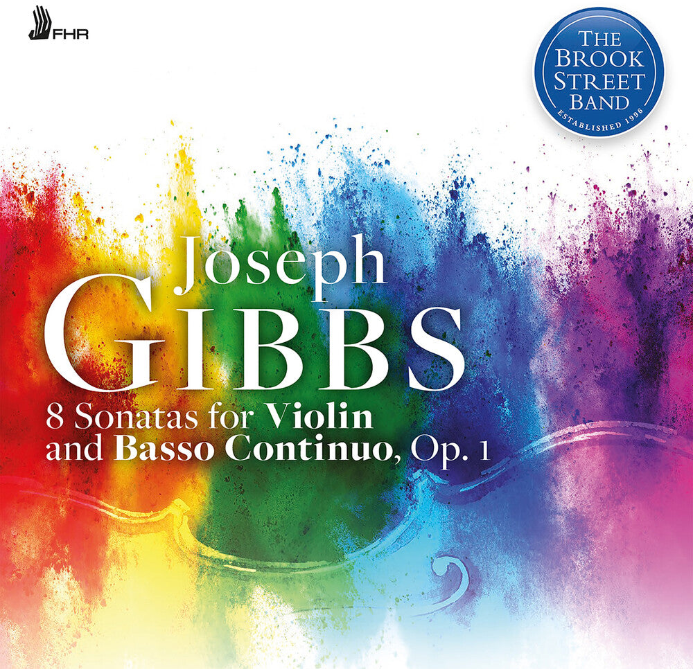 the album cover for Brook Street Band - Joseph Gibbs: 8 Sons For Violin & Basso Continuo