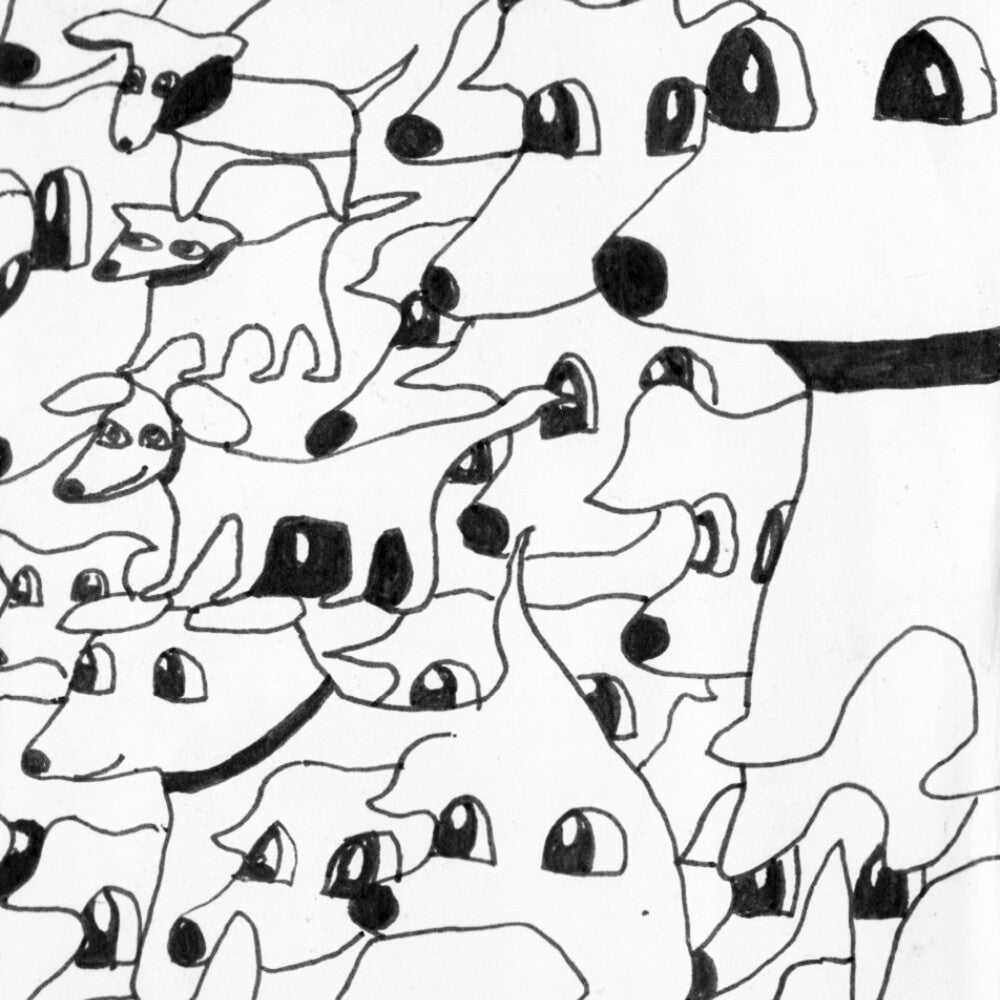 the album cover for Forty Winks - Love Is a Dog From Hell