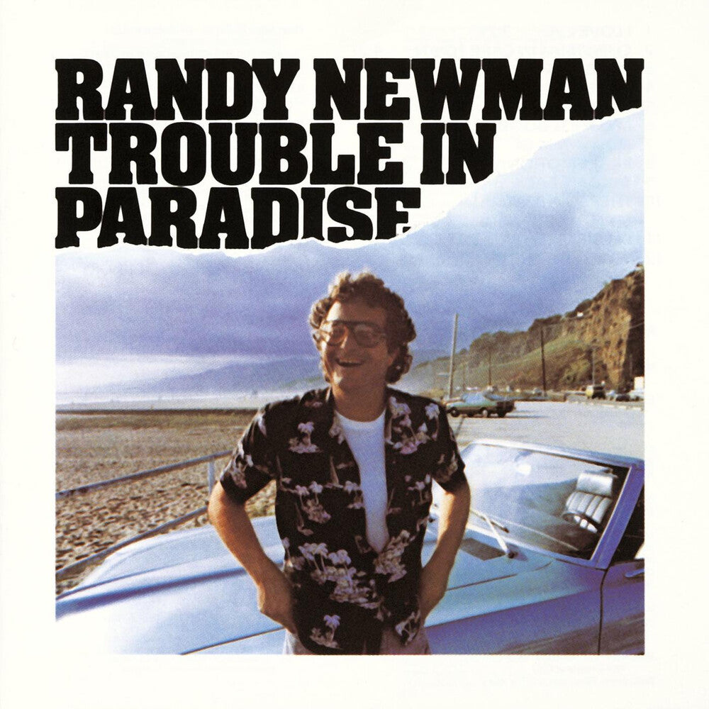 the album cover for Randy Newman - Trouble In Paradise