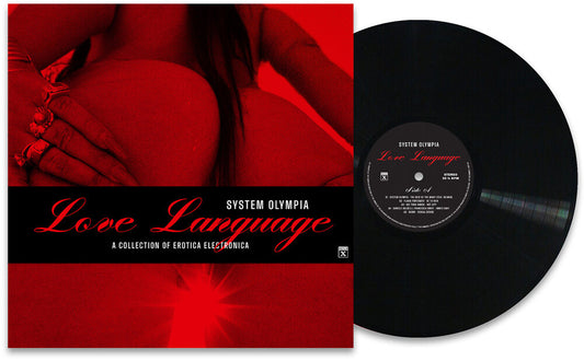 the album cover for System Olympia - Love Language (Blk) (Uk)