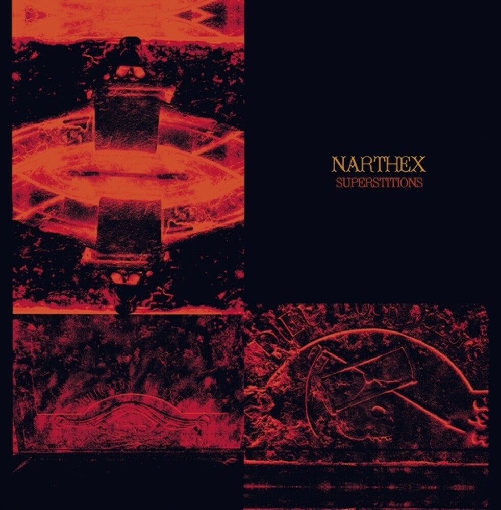 the album cover for Narthex - Superstitions