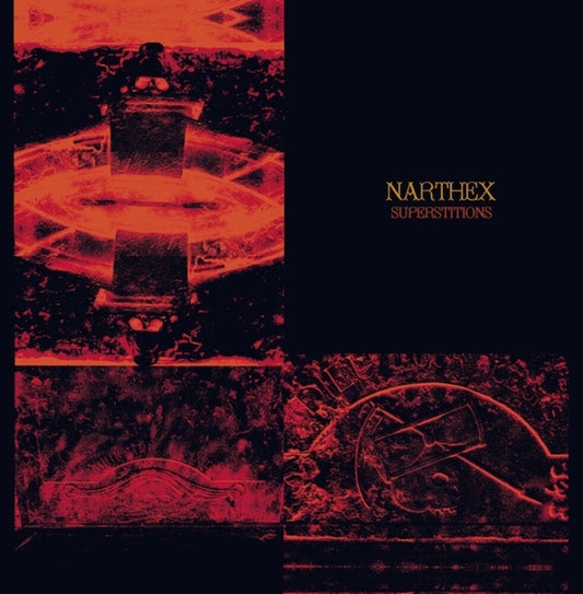 the album cover for Narthex - Superstitions