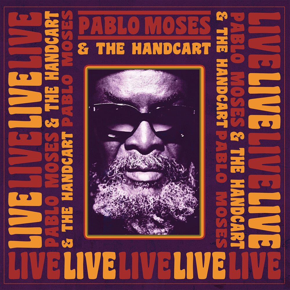the album cover for Pablo Moses  & The Handcart - Live