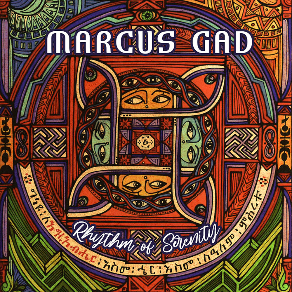 the album cover for Marcus Gad - Rhythm Of Serenity