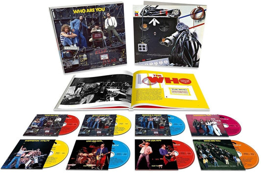 the album cover for The Who - Who Are You (2025) -  [Super Deluxe 7CD Blu Ray]