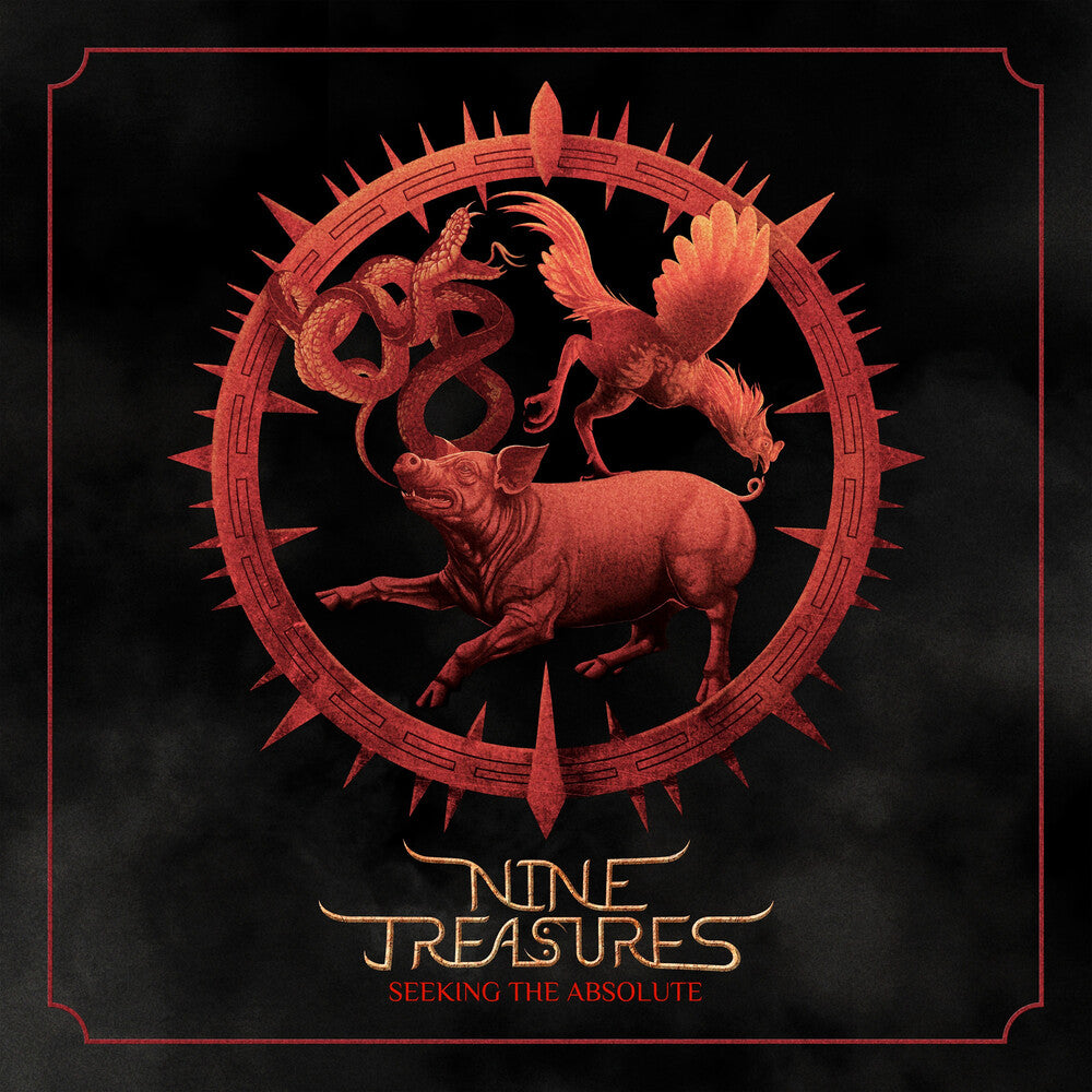the album cover for Nine Treasures - Seeking The Absolute