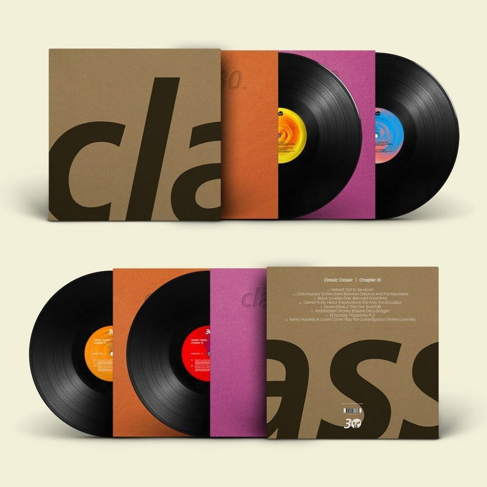 the album cover for Classic Classic Chapter 01 / Various (Colv) (Red) - Classic Classic Chapter 01 / Various [Colored Vinyl] (Red)