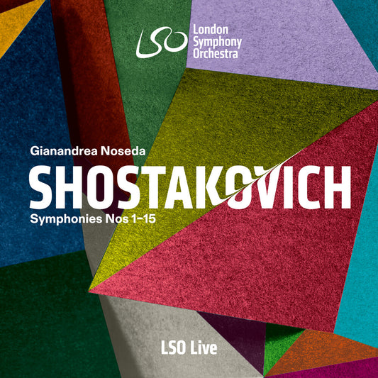 the album cover for London Symphony Orchestra / Gianandrea Noseda - Shostakovich: Symphonies Nos. 1-15