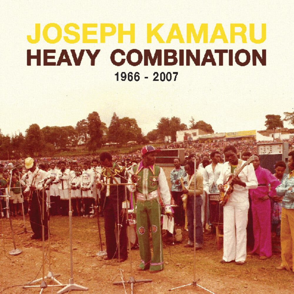 the album cover for Joseph Kamaru - Heavy Combination (Wal) [With Booklet]