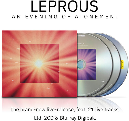 the album cover for Leprous - Evening Of Atonement [Limited Edition] [With Booklet] (Wbr) [Digipak]