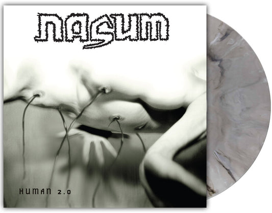 the album cover for Nasum - Human 2.0 [Ghost Marble LP]