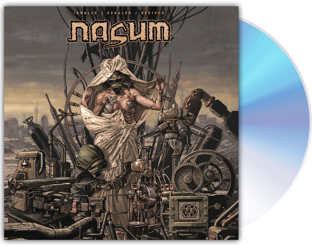the album cover for Nasum - Inhaled/Exhaled/Revived