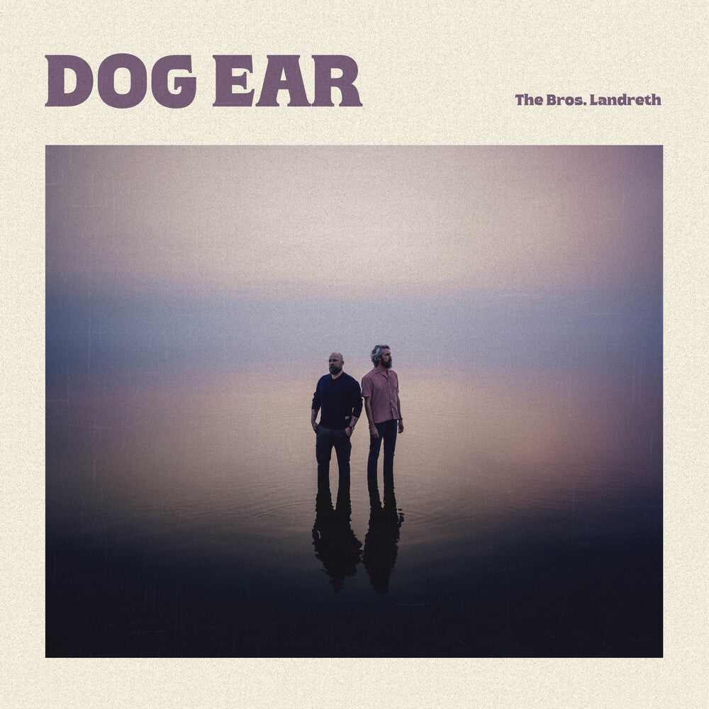 the album cover for The Bros. Landreth - Dog Ear - Red [Colored Vinyl] (Red)