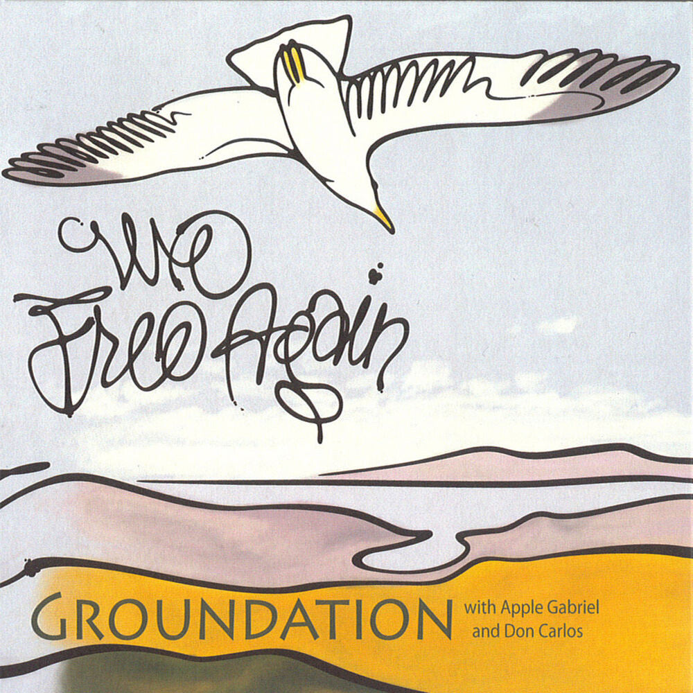 the album cover for Groundation - We Free Again