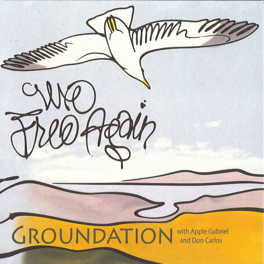 the album cover for Groundation - We Free Again