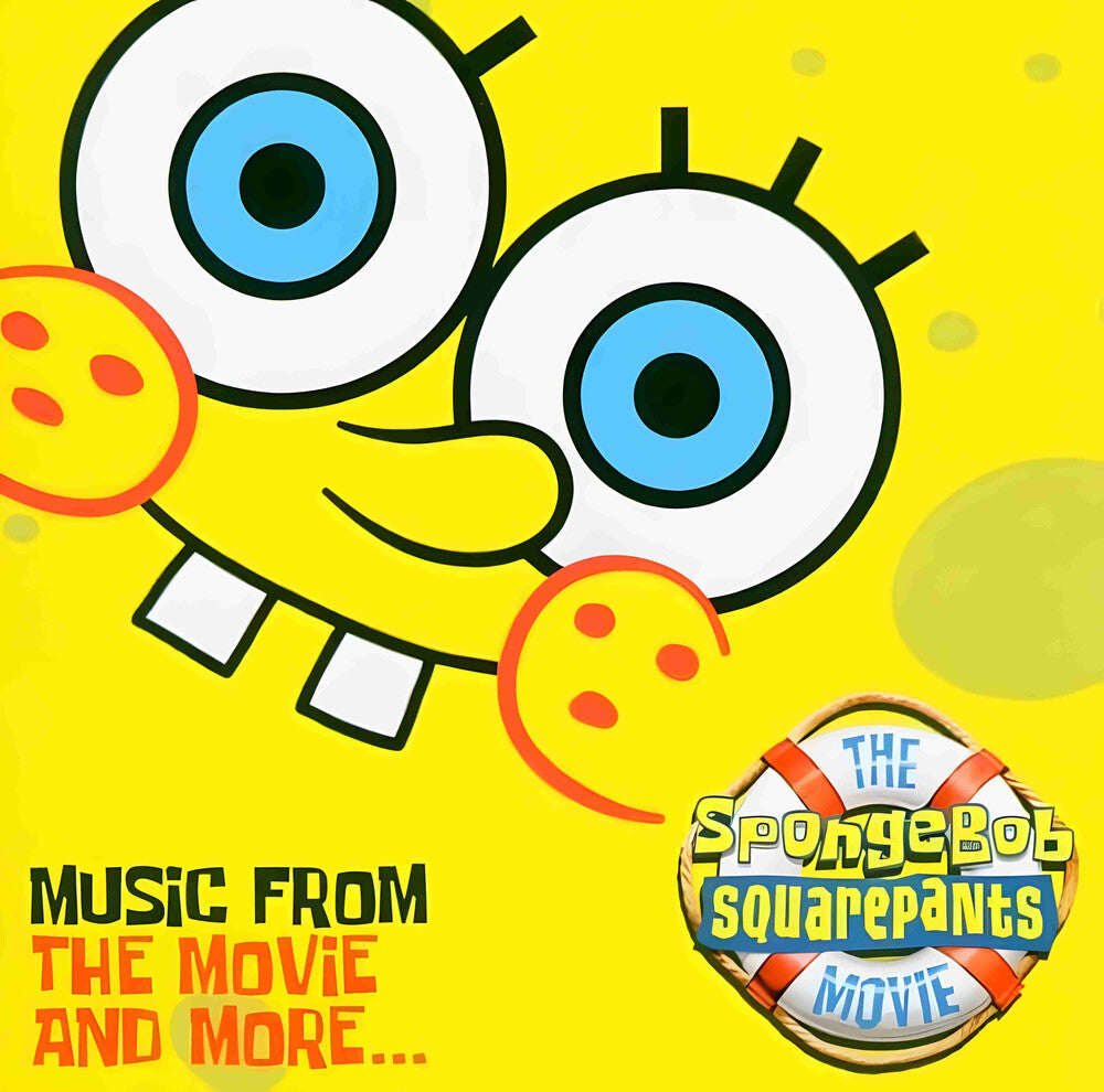 the album cover for Spongebob Squarepants Movie - O.S.T. (Colv) (Ylw) - Spongebob Squarepants Movie - O.S.T. [Colored Vinyl] (Ylw)