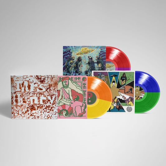 the album cover for Mrs. Henry - Feel Free [Colored Vinyl] (Post)