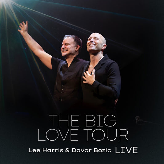 the album cover for Lee Harris  / Bozic,Davor - Big Love Tour Live