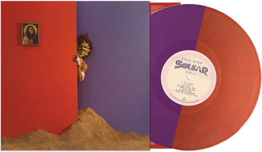 the album cover for Kyle Dion - Soular - Orange/Purple [Colored Vinyl] (Org) (Purp)