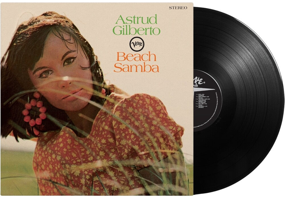 the album cover for Astrud Gilberto - Beach Samba