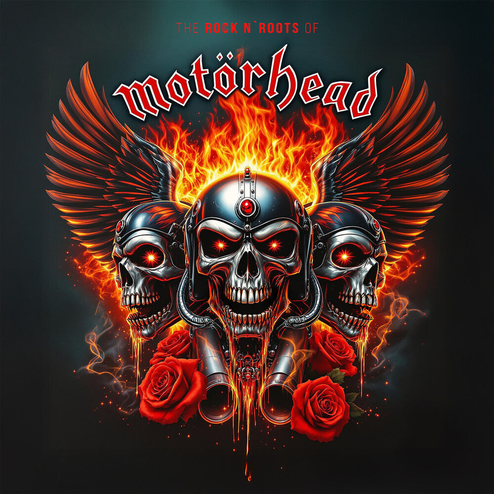 the album cover for Motörhead - Rock N' Roots Of [Colored Vinyl] [Limited Edition] (Red)